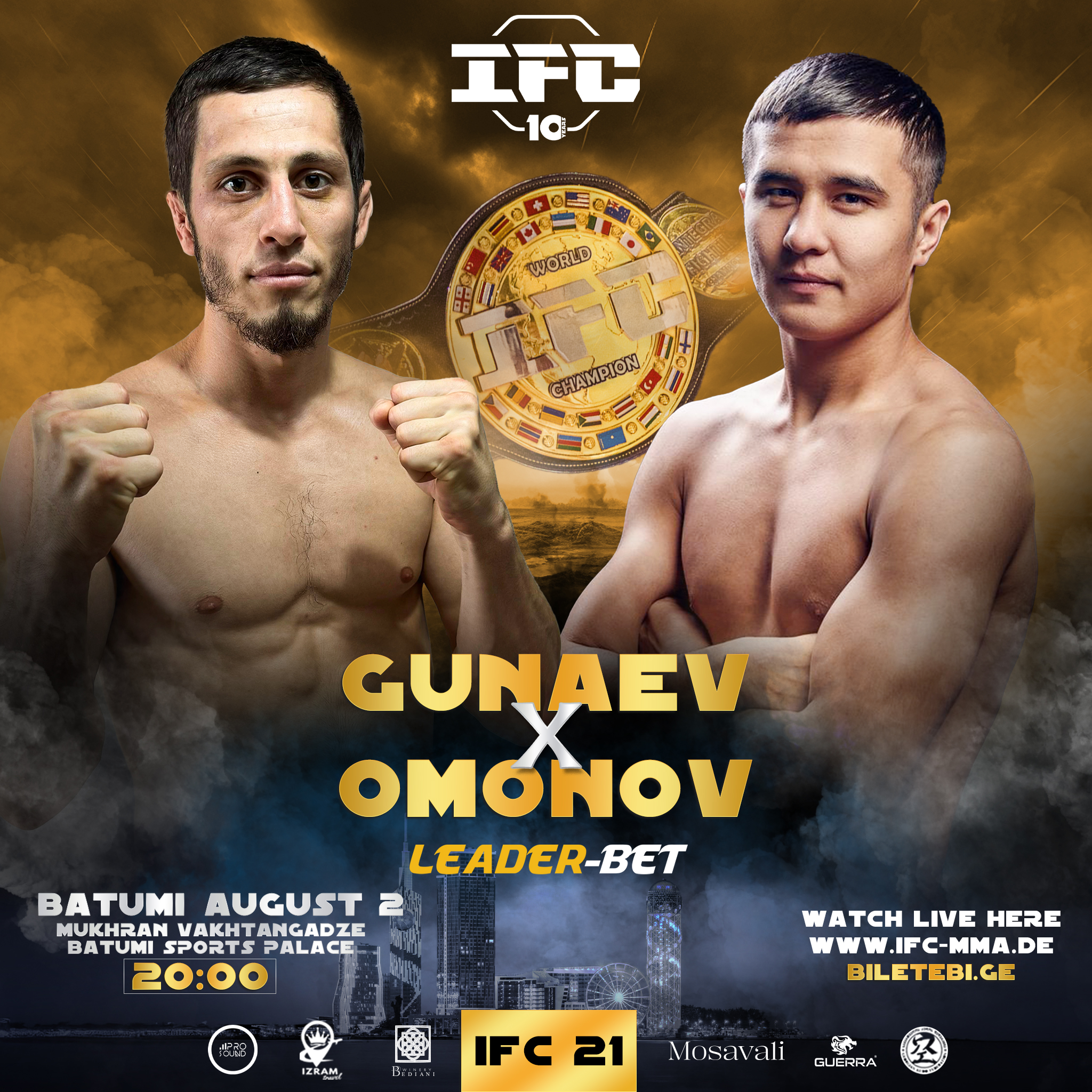 Gunaev VS Omonov GOLD